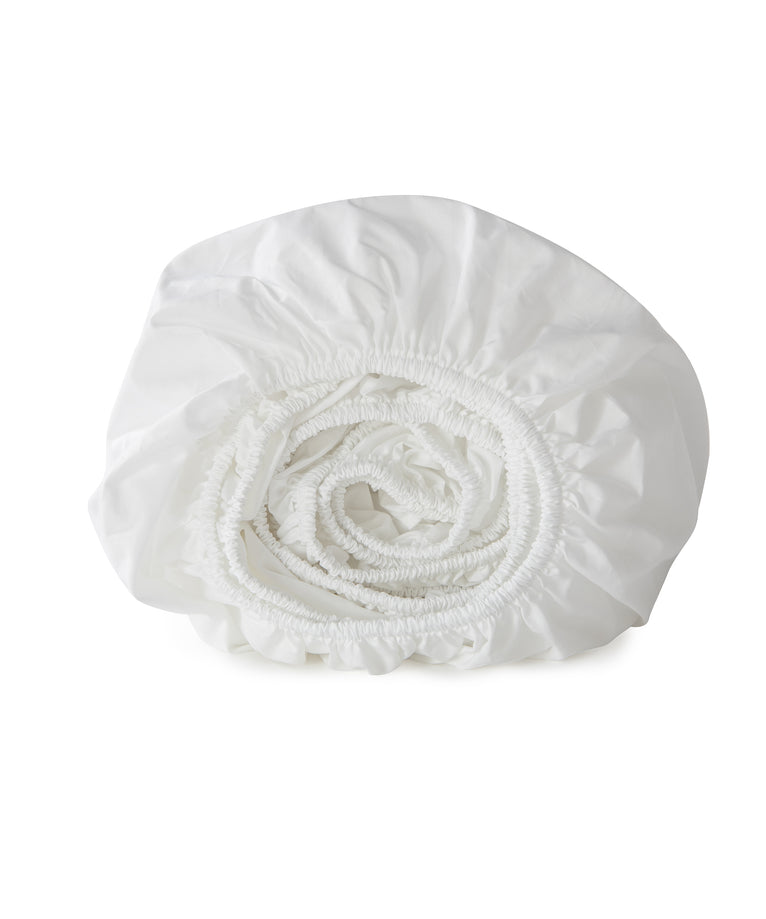 Duvet Cover Set & Fitted Sheet Percale | White