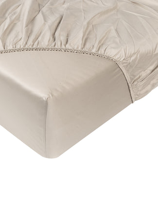 Fitted Sheet Egyptian Cotton Sateen 400TC | Champagne