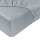Fitted Sheet Egyptian Cotton Sateen 400TC | Misty Blue