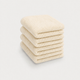 Guest towel zero-twist cotton 30x30 cm (4 pcs) | Cream