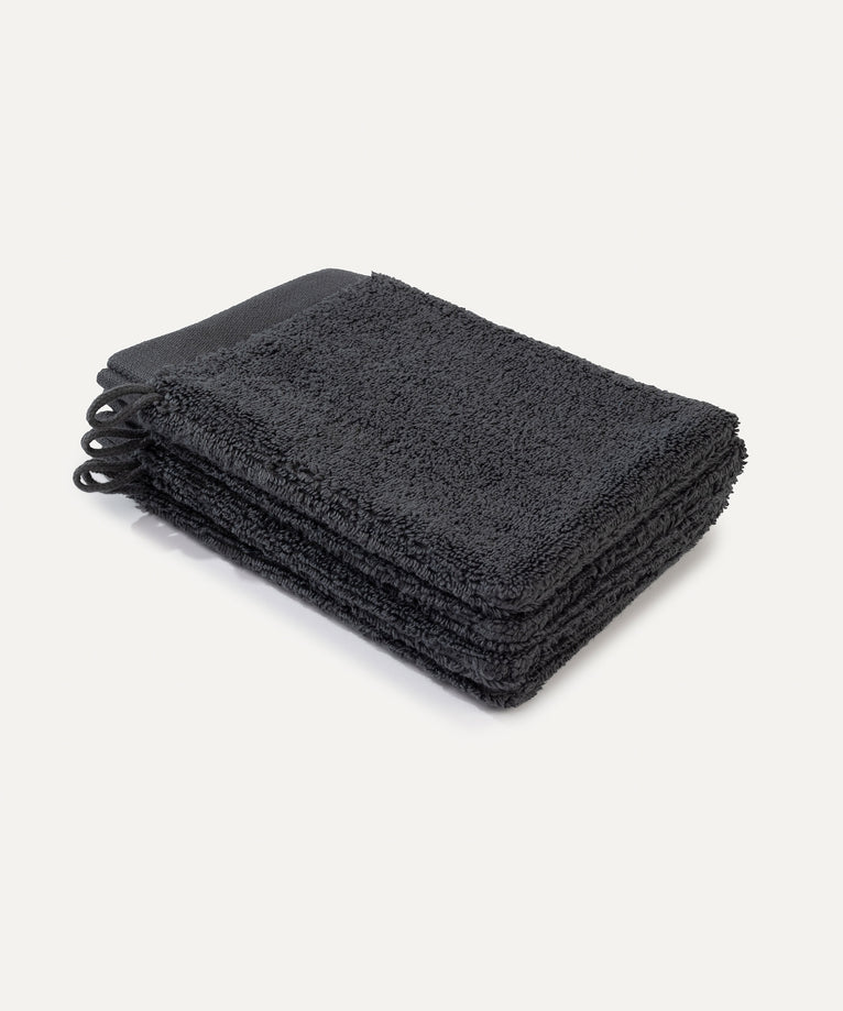 Washcloth Anthracite 16x21 cm | Set of 4