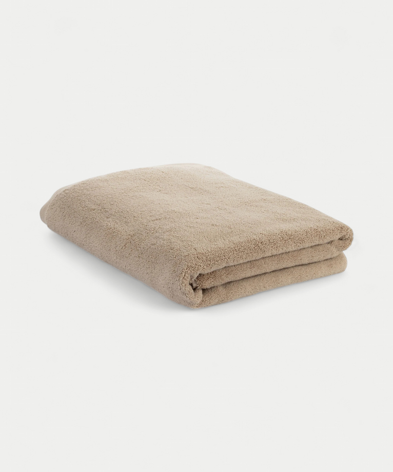 Towel zero-twist cotton 100x150 cm | Latte