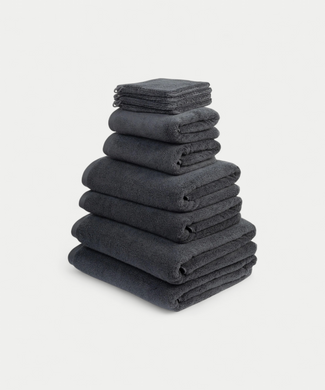 Handdoekset Spa Compleet (10 st.) | Antraciet