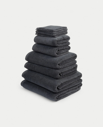 Towel set Spa Complete (10 pcs) | Anthracite