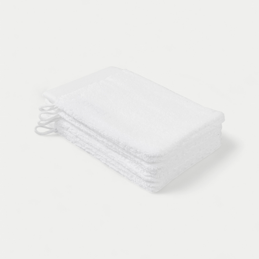 Washcloth White 16x21 cm | Set of 4