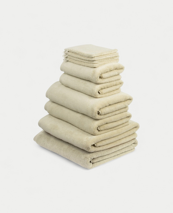 Towel set Spa Complete (10 pcs) | Pebble Beach