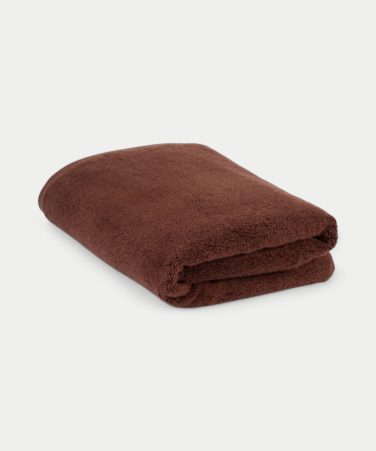 Towel zero-twist cotton 70x140 cm | Chestnut