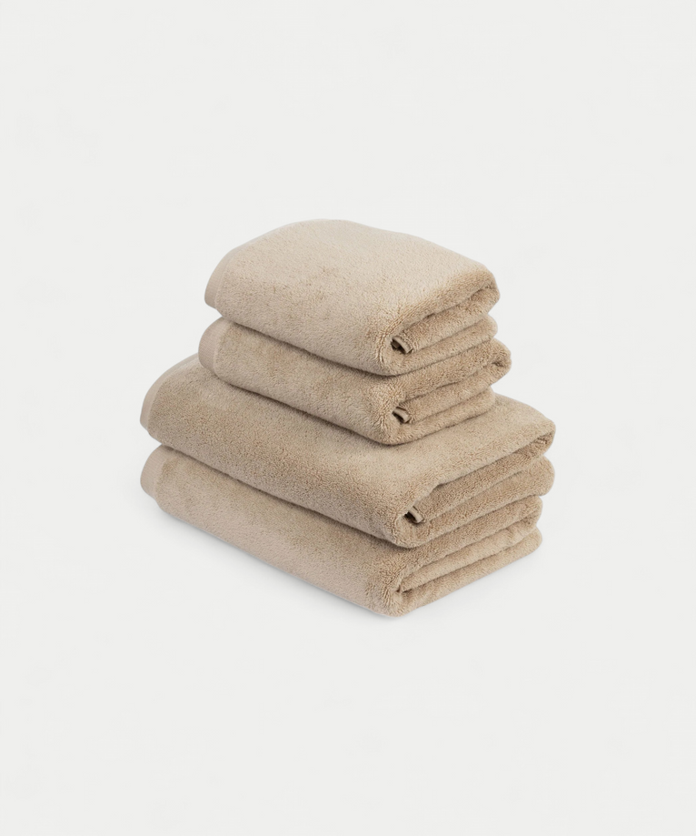 Towel set Essential (4 pcs) | Latte