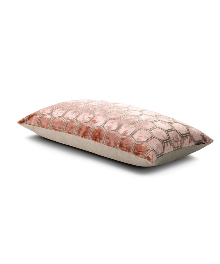 Manipur Decorative Pillow | Coral