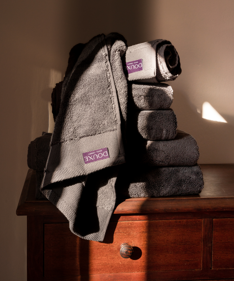 Towel zero-twist cotton | Anthracite