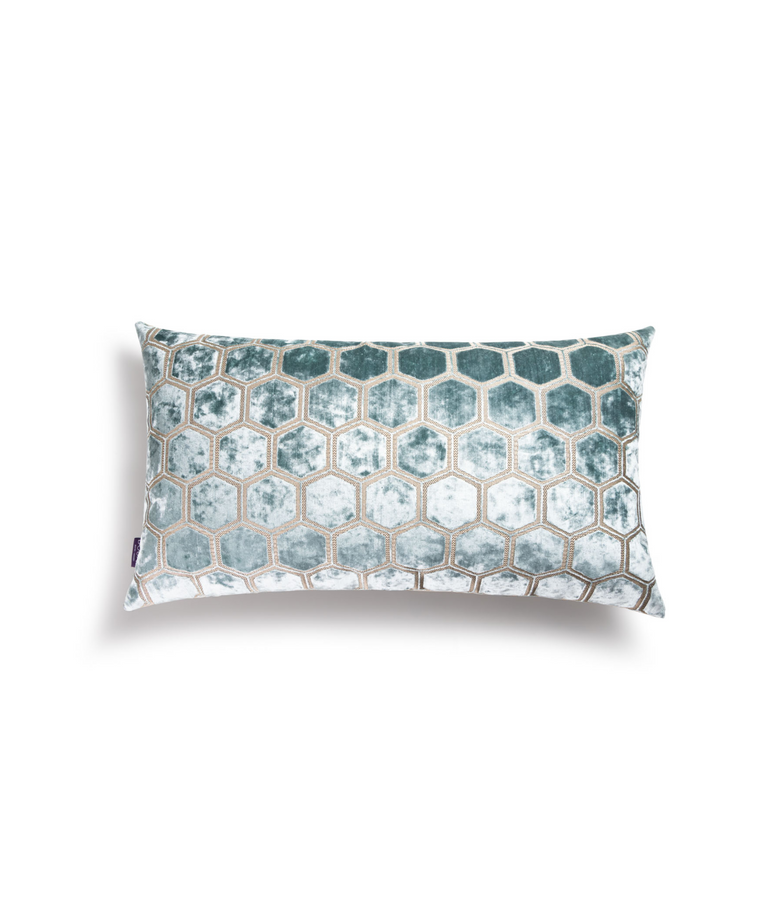 Manipur Decorative Pillow | Celadon