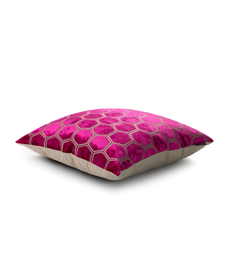 Manipur Decorative Pillow | Fuchsia