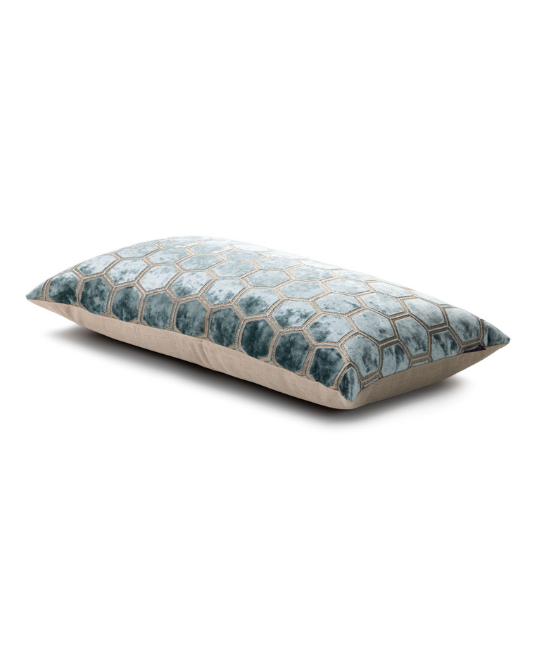 Manipur Decorative Pillow | Celadon