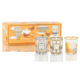 Scented candle Trio Brussels - Roma - St. Tropez Baobab