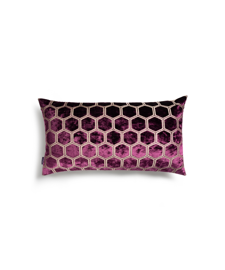 Manipur Decorative Pillow | Damson