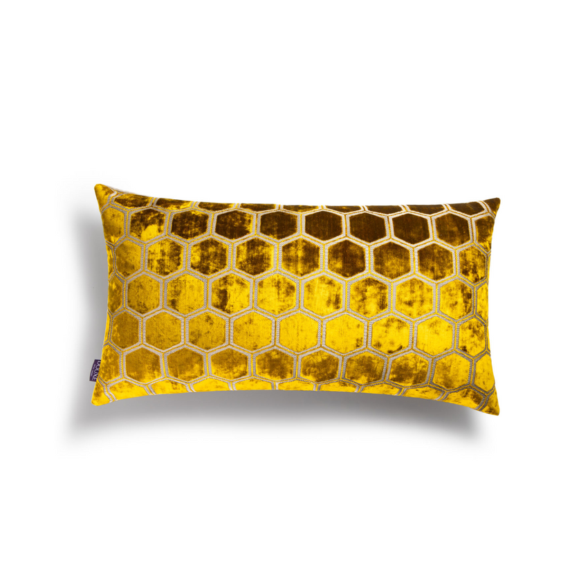 Manipur Decorative Pillow | Ochre