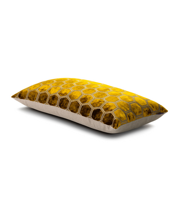 Manipur Decorative Pillow | Ochre