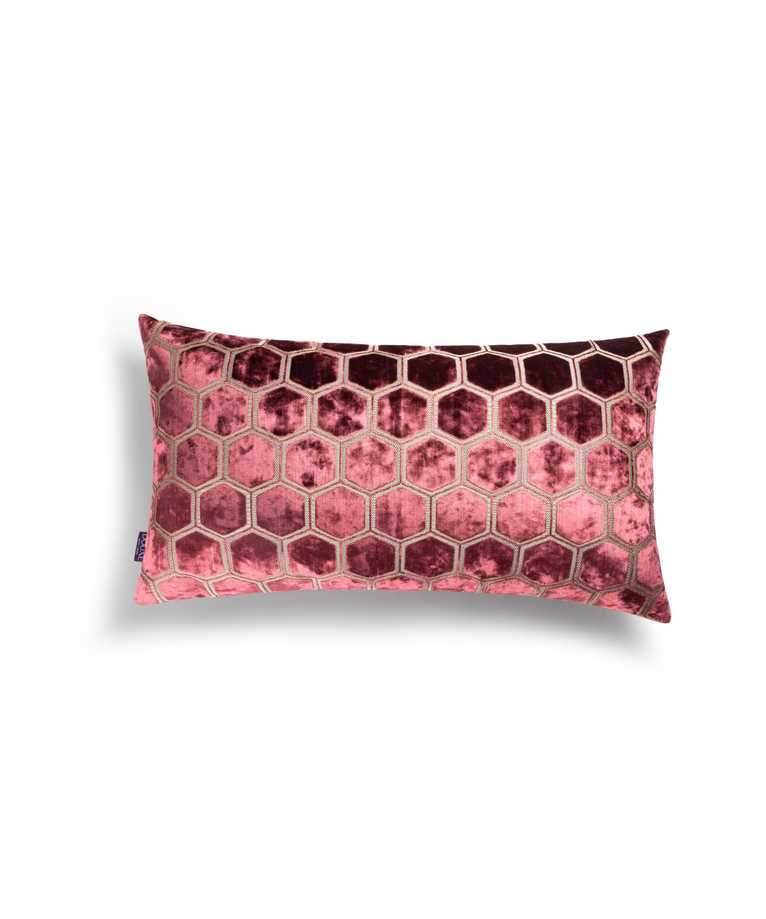 Manipur Decorative Pillow | Garnet