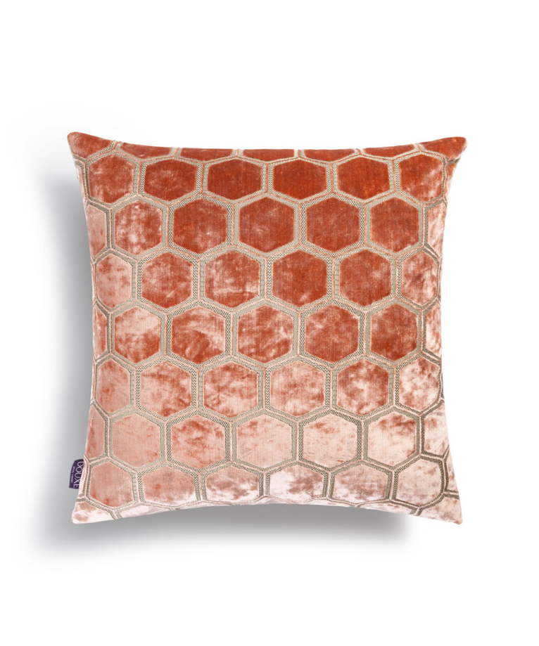 Manipur Decorative Pillow | Coral