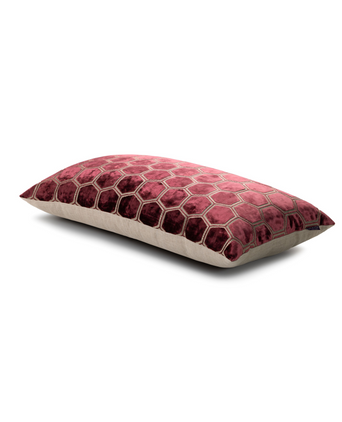 Manipur Decorative Pillow | Garnet