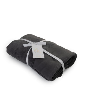 Towel zero-twist cotton | Anthracite