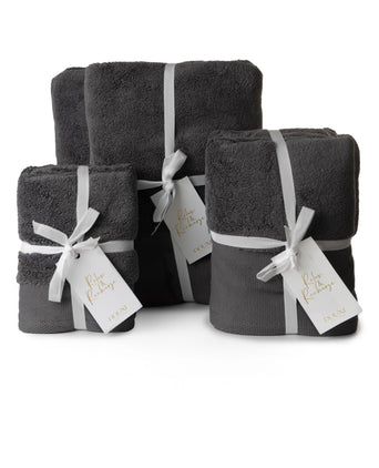 Hotel towels from Douxe | Luxury set | Anthracite