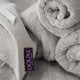 Towel zero-twist cotton 100x150 cm | Silver grey