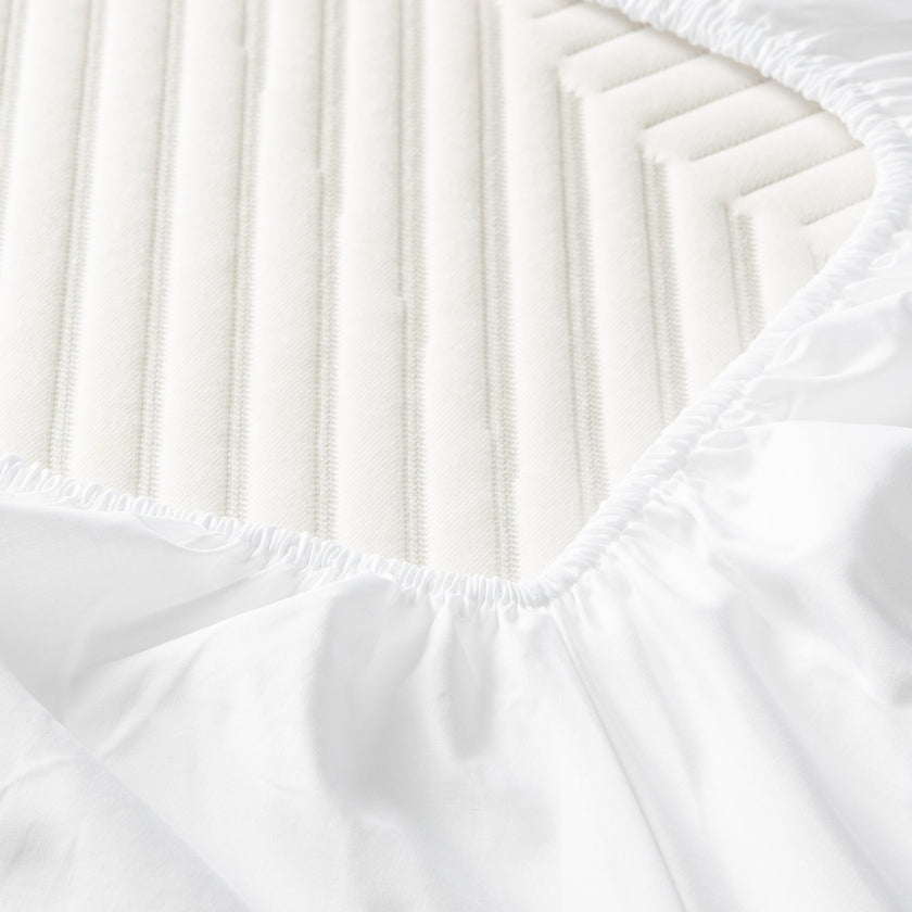 Fitted Sheet Egyptian Cotton | Douxe Percal Cotton | Gray