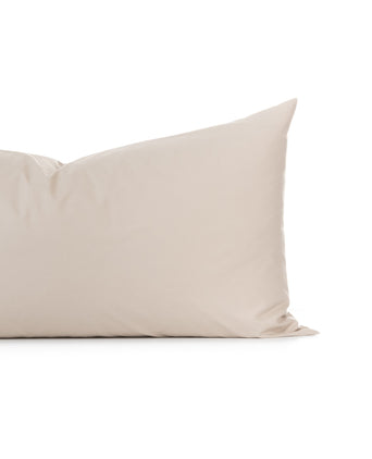 Egyptian cotton pillowcase | Douxe Percal Cotton | Latte