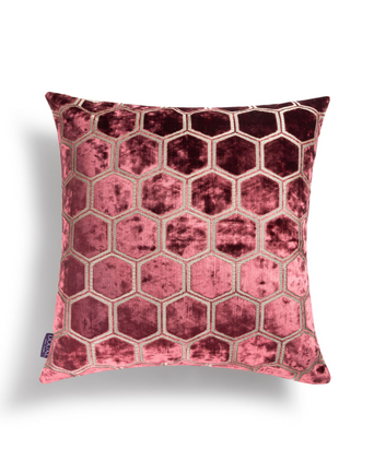 Manipur Decorative Pillow | Bordeaux