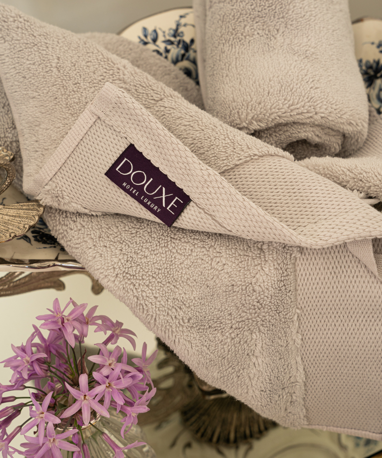 Classic Towel - 50x100 cm - Zero Twist (2 pcs) - Pebble Beach