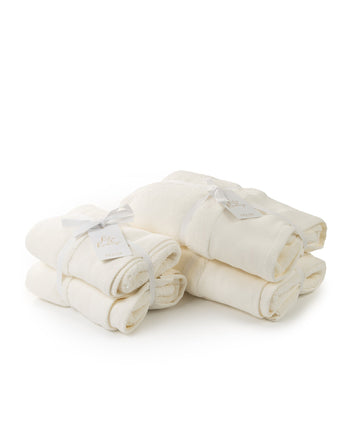 Dreampod Plain White Hotel Towels Set