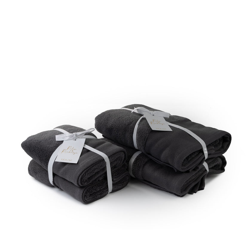 Hotel towels from Douxe | Essential Set | Anthracite
