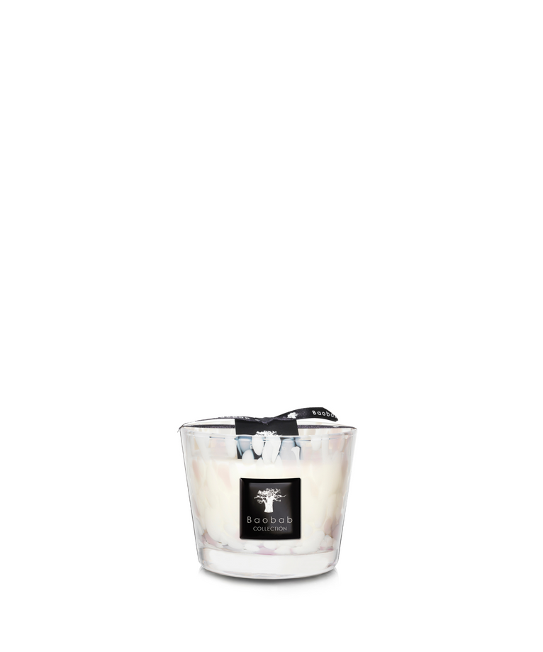 Scented candle White Pearls Baobab