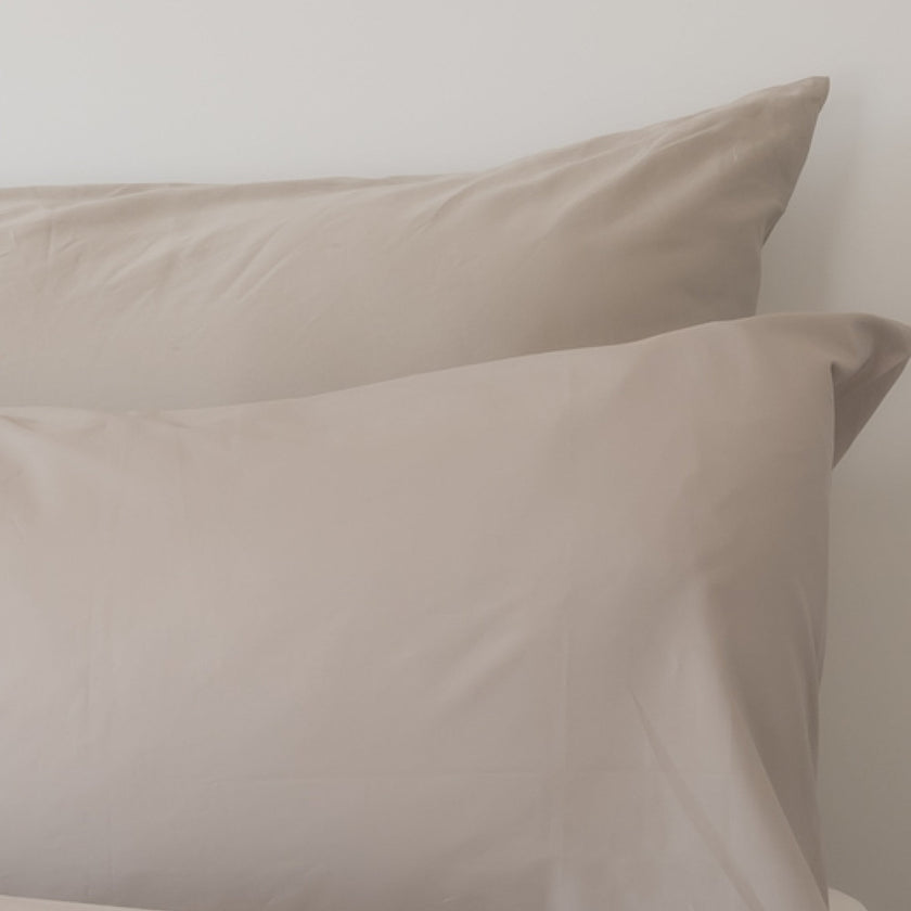 Pillowcase Egyptian cotton | Douxe Percal Cotton | Gray